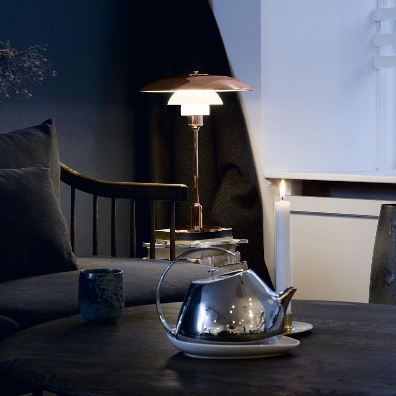 Klassiske bordlampe design Poul Henningsen