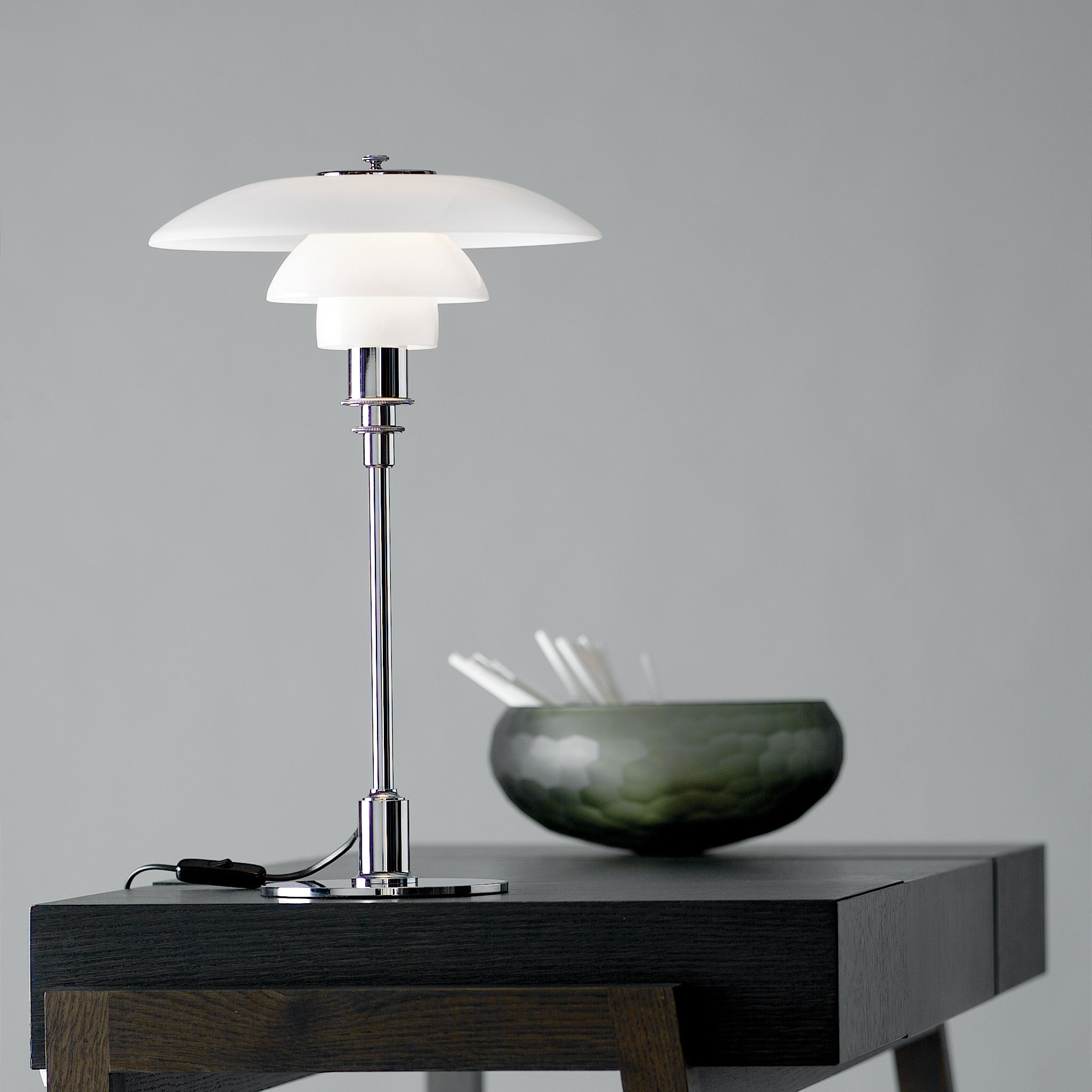 PH lampe designet av Poul Henningsen