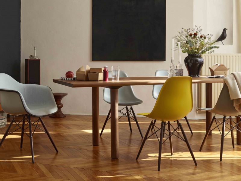 DSW Eames plastic side chair, Charles & Ray Eames, 1950