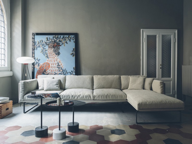 Otto sofa fra Cassina, design: Piero Lissoni